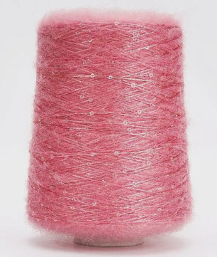 Zacht Pluche Mohair Garen met Pailletten - Kleurrijk Brei-, Haak- en Naaigaren (520g)