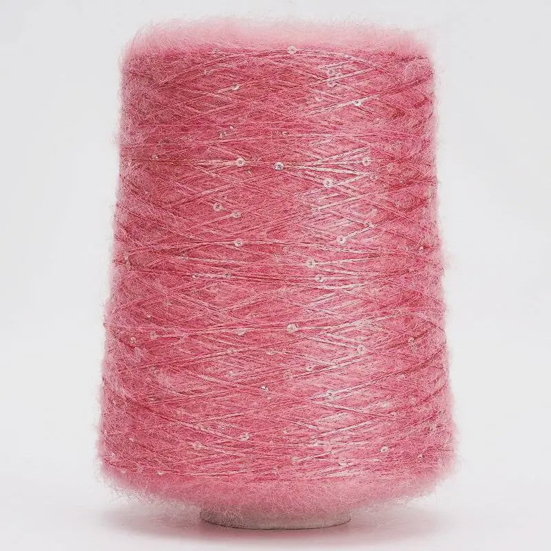 Zacht Pluche Mohair Garen met Pailletten - Kleurrijk Brei-, Haak- en Naaigaren (520g)