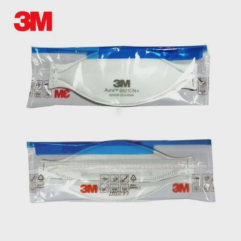 3M Aura 9321CN+ KN95 FFP2 Mondkapje - Bescherming tegen fijnstof en smog