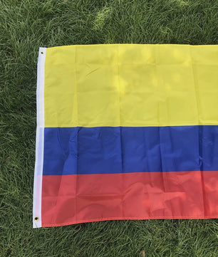 Colombiaanse Vlag 90x150cm - Polyester Vlag voor Binnen en Buiten