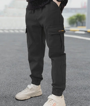 Stoere Cargo Broek voor Jongens (3-14 Jaar) - Slim Fit, Casual & Sportief