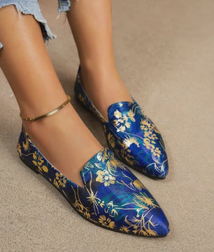 Comfortabele Dames Loafers met Puntige Neus - Stijlvolle Flats voor Dagelijks Gebruik