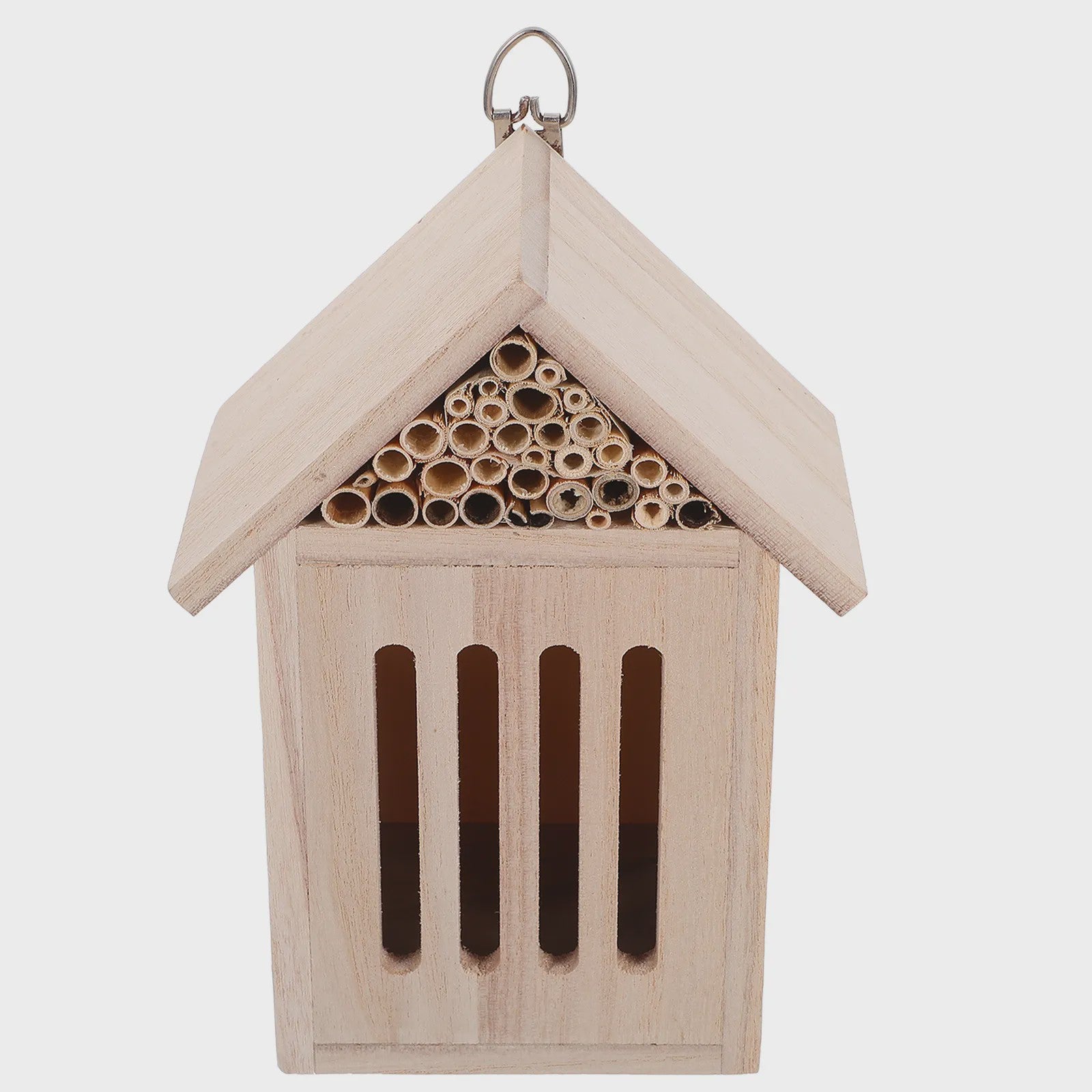 Houten Insectenhotel - Nestkast voor Nuttige Insecten in de Tuin - Eco Vriendelijk