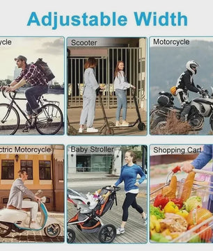360° Roteerbare Telefoonhouder voor Fiets, Motor & Scooter - Universeel & Antislip