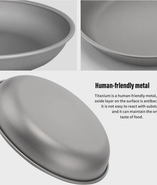 Lichtgewicht Titanium Camping Bord – Perfect voor Outdoor, Picnic & Reizen