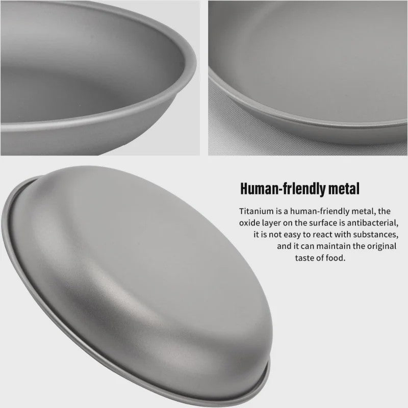 Lichtgewicht Titanium Camping Bord – Perfect voor Outdoor, Picnic & Reizen