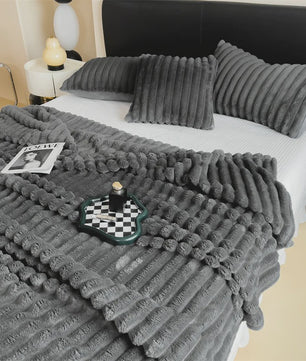 Luxe Pluche Plaid - Extra Dik & Warm - Comfortabel voor Bank & Bed