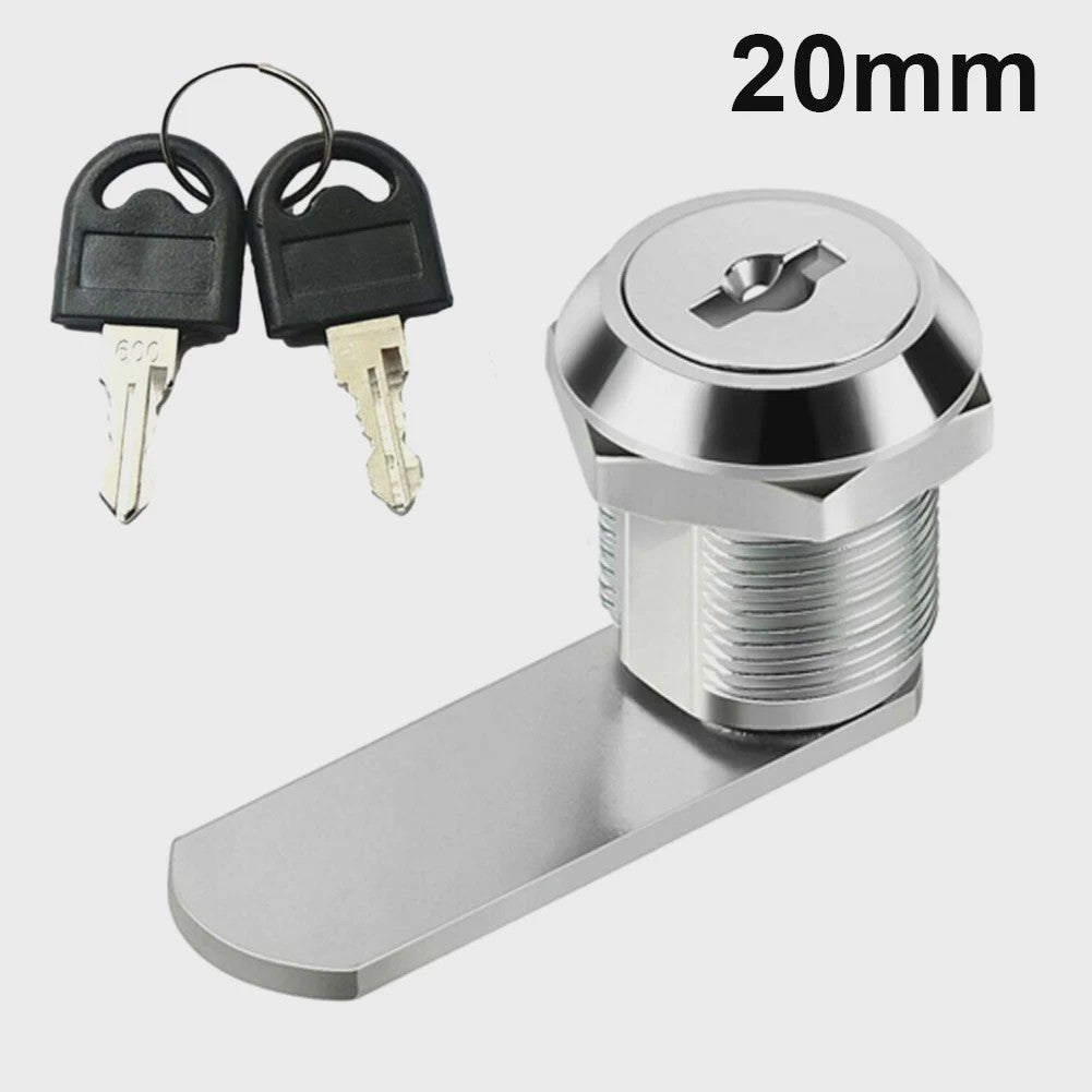 Veiligheidscam Lock Deurslot met Sleutels voor Kast, Lade, Brievenbus - 16/20/25/30mm