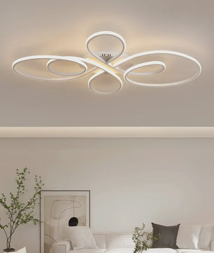 Moderne LED Plafondlamp met Afstandsbediening - Dimbare Plafondverlichting voor Woonkamer