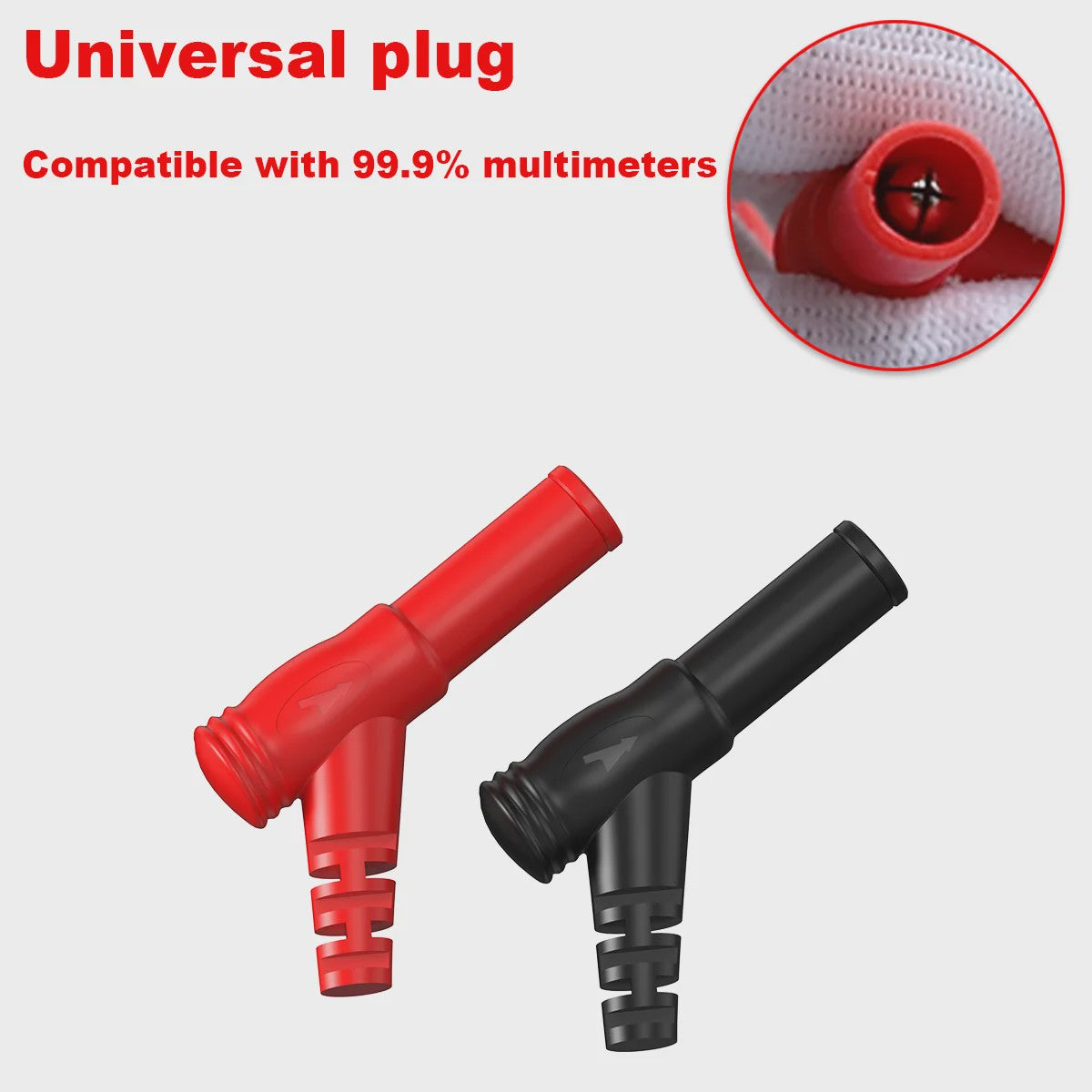 Universele Multimeter Testkabels - 1000V 20A Siliconen Probes met Naaldpunt