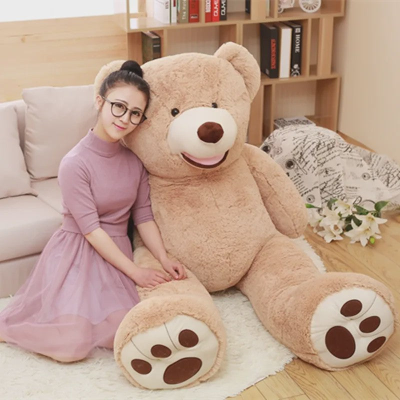 Reusachtige Knuffelbeer Pluche - 100-260cm Ongevuld - Zacht & Groot - Cadeau voor Kinderen