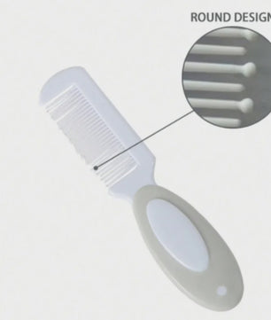 Baby Verzorgingsset 6-Delig: Inhalator, Nagelknipper, Borstel, Kam & Schaar
