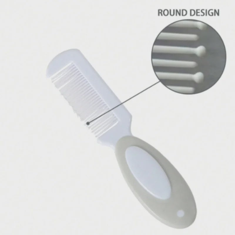 Baby Verzorgingsset 6-Delig: Inhalator, Nagelknipper, Borstel, Kam & Schaar