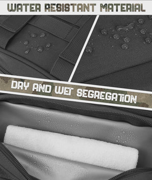 Tactische Toilet Tassen Organizer Heren - Waterafstotend & MOLLE Compatibel