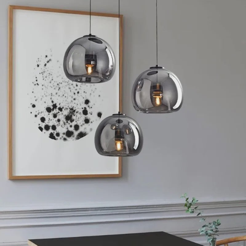 Moderne Glazen Hanglamp - Stijlvolle Plafondlamp voor Eetkamer & Interieur