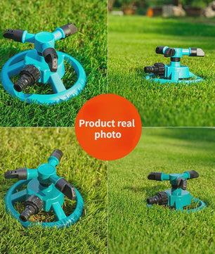 Automatische 360° Sproeier voor Tuin en Gazon - Efficiënte Watergift