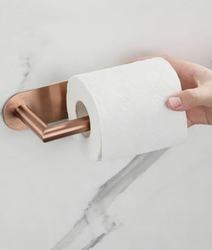 Rose Goud Toiletrolhouder - Keukenrolhouder & Handdoekhaak - Wandmontage