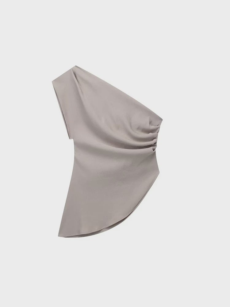 Asymmetrisch Off-Shoulder Top Dames - Trendy & Chic