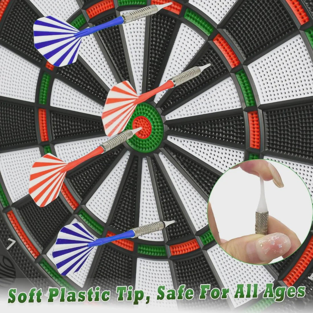 Elektronisch Dartbord met LED Display - 159 Spelmodi, Scoretelling, 6 Darts & Tips