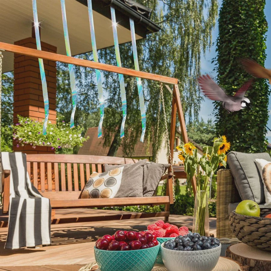 Reflecterende Vogelafweer Tape - Houd Vogels Weg van Tuin en Balkon