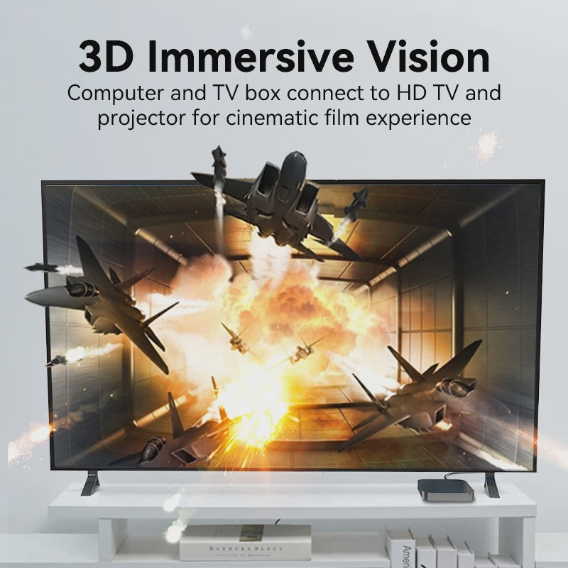 Vention HDMI 2.1 Kabel 8K 60Hz 4K 120Hz 48Gbps voor PS5, Dolby Vision, HDR, eARC