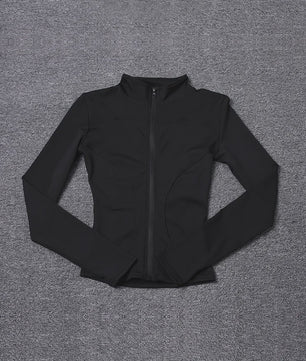 Dames Sportjack met Lange Mouwen - Ideaal voor Fitness, Yoga en Training