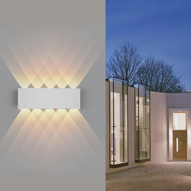 Waterdichte LED Wandlamp voor Buiten en Binnen - Sfeervol Up & Down Licht
