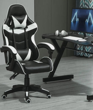 Ergonomische Gaming Stoel met Kantelfunctie - Kunstleer - Bureau & Home Office