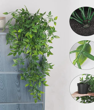 Kunstplant Klimop met Bladeren - Decoratie voor Feest, Huis, Kantoor & Tuin