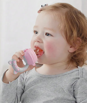 Siliconen Fruit- en Groentespeen voor Baby's en Peuters (6-36 mnd) - Bijtspeen & Voeding