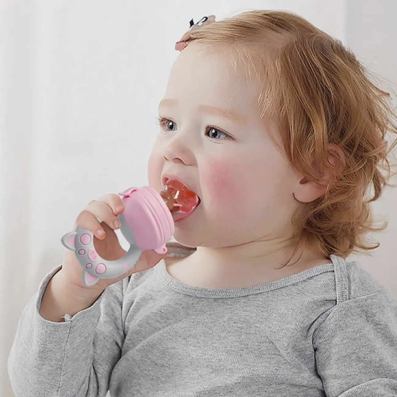 Siliconen Fruit- en Groentespeen voor Baby's en Peuters (6-36 mnd) - Bijtspeen & Voeding