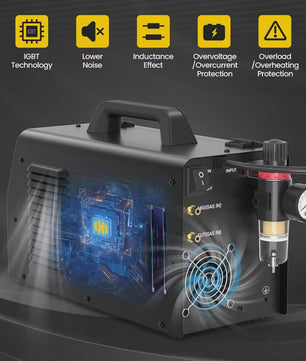 HZXVOGEN HVM270 6-in-1 Multi-Proces Lasmachine (MIG/TIG/MMA/CUT/SPOT) 220V Inverter