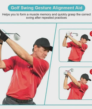 Golf Swing Trainer Polsbrace: Verbeter je Swing met Correcte Houding en Kracht