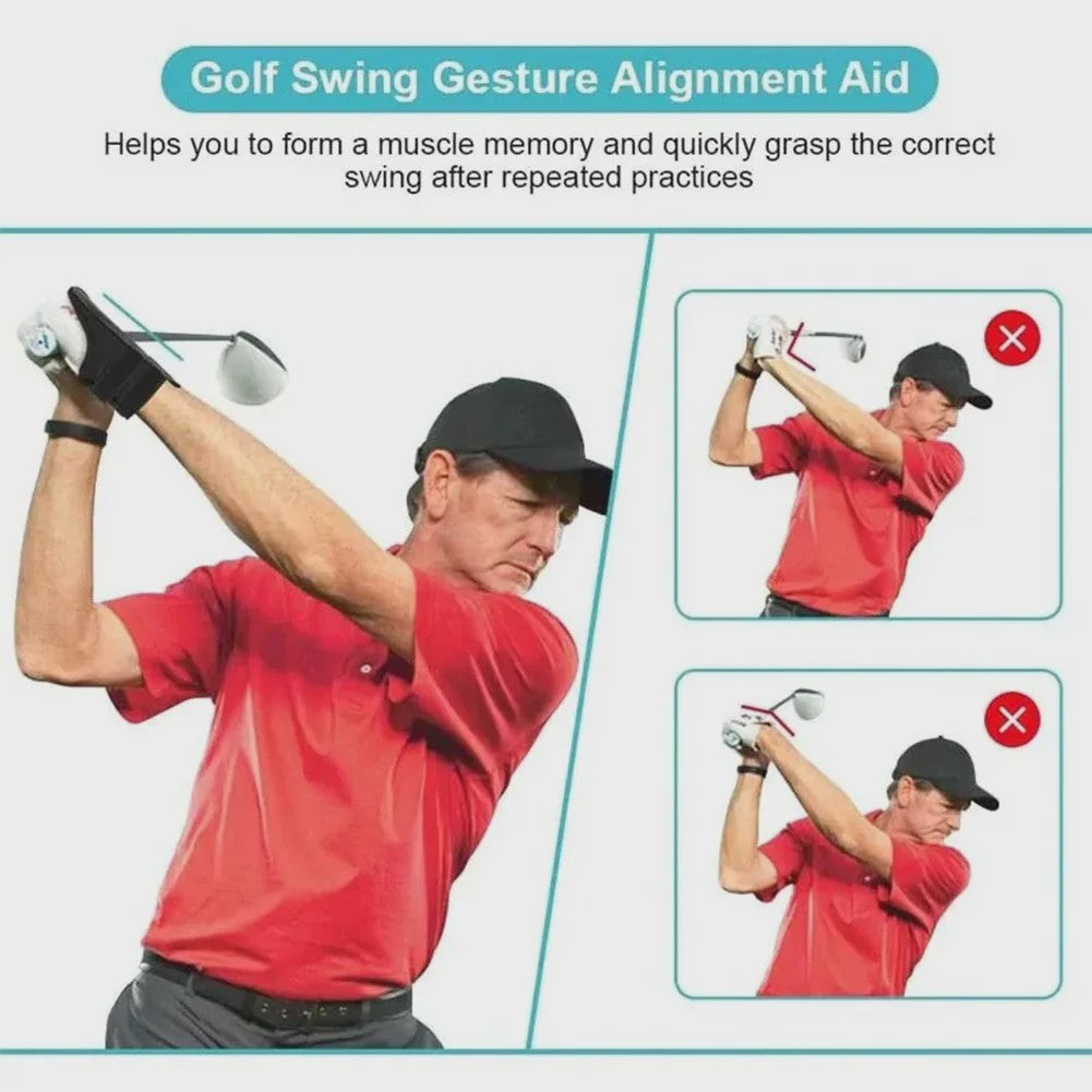 Golf Swing Trainer Polsbrace: Verbeter je Swing met Correcte Houding en Kracht