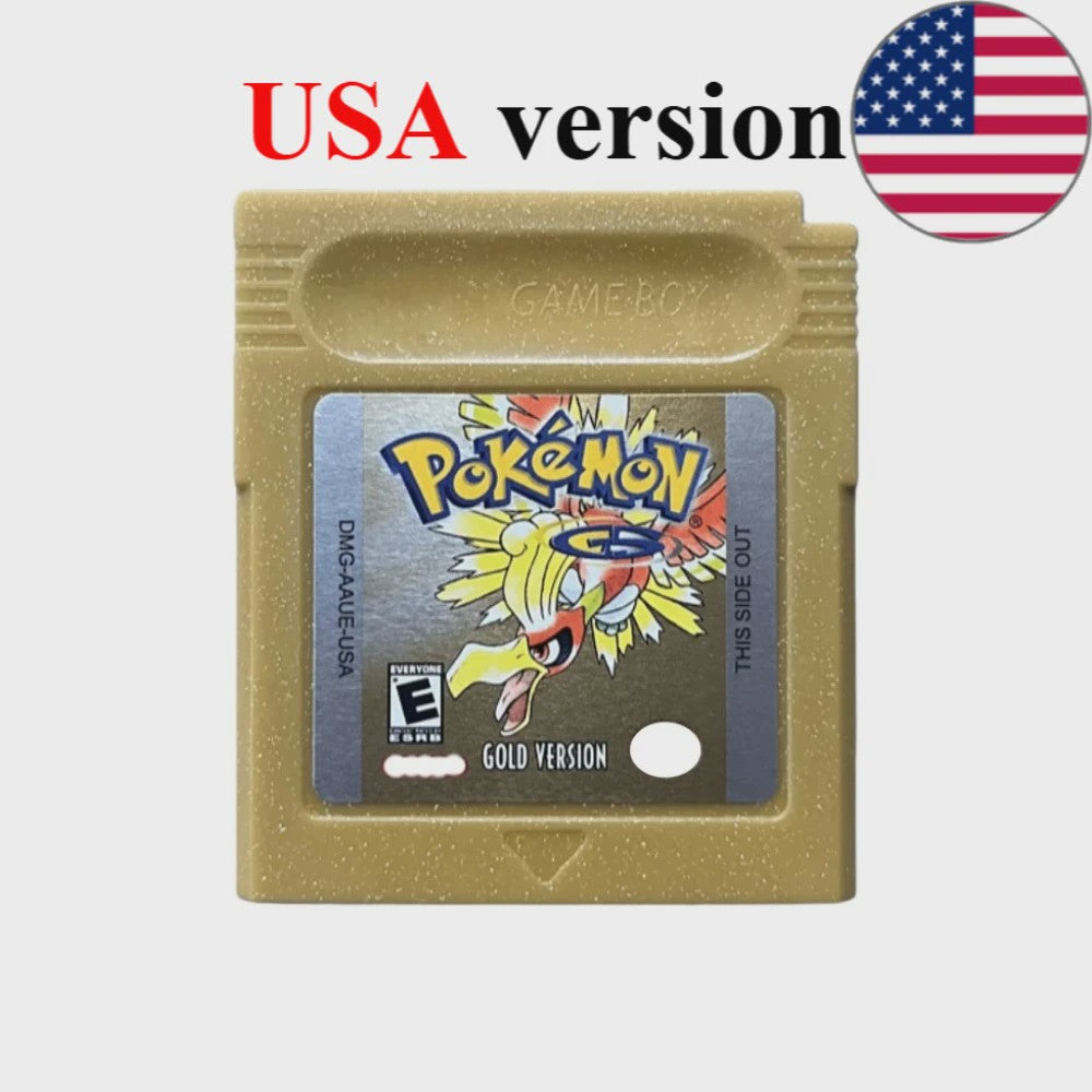 Pokemon Game Boy Color Cartridge - USA Versie (Diverse Stijlen)