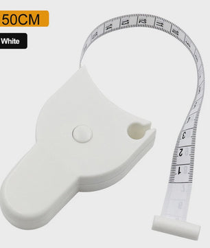 Intrekbaar Lichaams Meetlint met Handvat - Nauwkeurig voor Fitness en Gezondheid