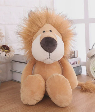 Zachte Pluche Dieren Knuffels - Jungle Dieren Leeuw, Olifant, Tijger, Aap & Meer