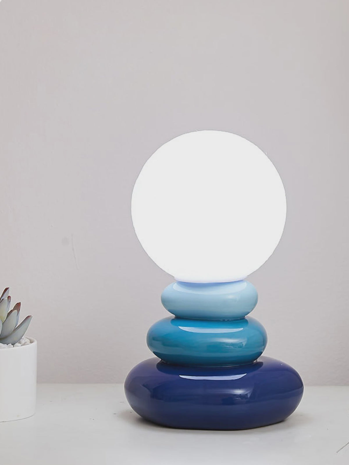 Keramische LED Tafellamp - Sfeerverlichting voor Slaapkamer & Bureau