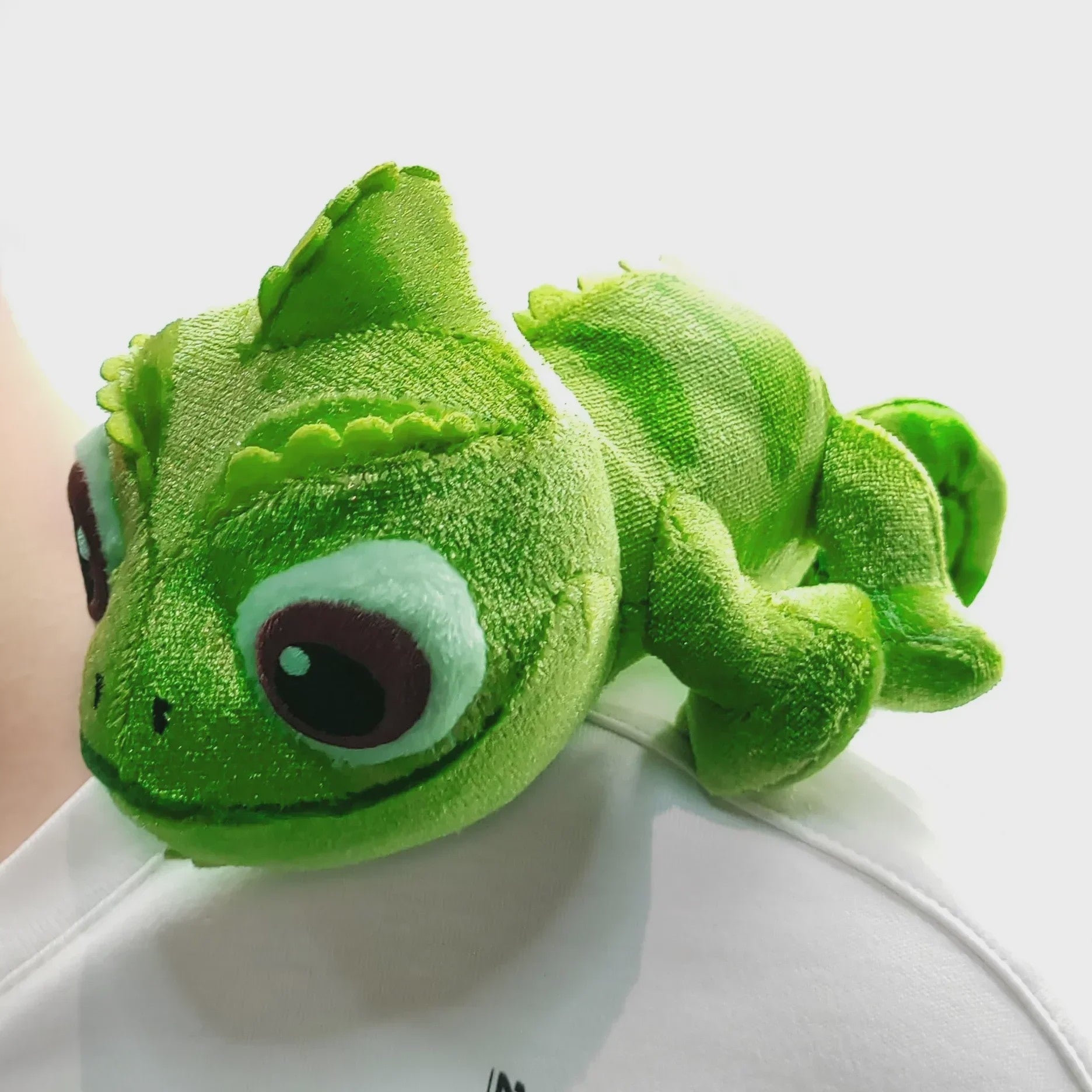 Pascal Kameleon Pluche Knuffel - 15cm - Rapunzel Speelgoed voor Kinderen