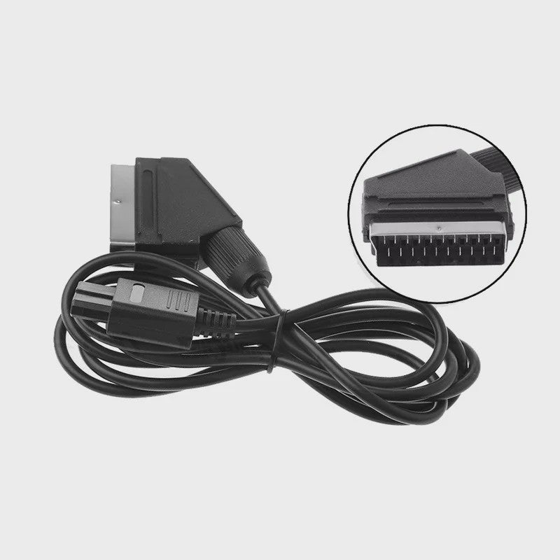 RGB SCART AV Kabel voor SNES, Gamecube & N64 (PAL) - Retro Gaming Connectie