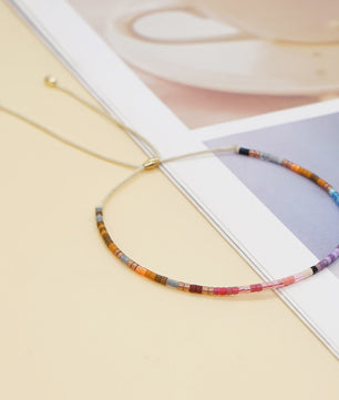Zomerse Miyuki Kralen Armband - Turquoise & Blauw - Boho & Etnisch