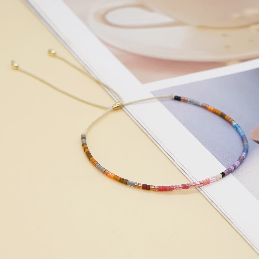 Zomerse Miyuki Kralen Armband - Turquoise & Blauw - Boho & Etnisch