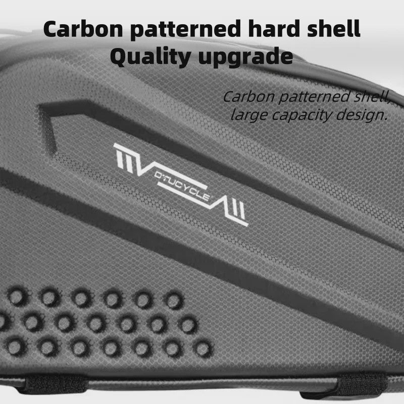 Waterdichte Fietstas Achtertas Hardcase 10L - Multifunctionele Fietsbagage Tas