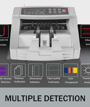 Professionele Geldtelmachine met Valsgelddetectie (UV & MG) - 1000 Biljetten/Min