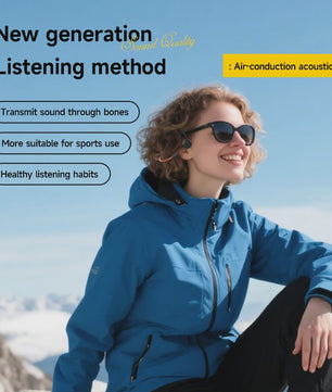 Lenovo Bone Conduction Koptelefoon - Draadloos, Waterdicht & Bluetooth 5.4 voor Sport & Zwemmen