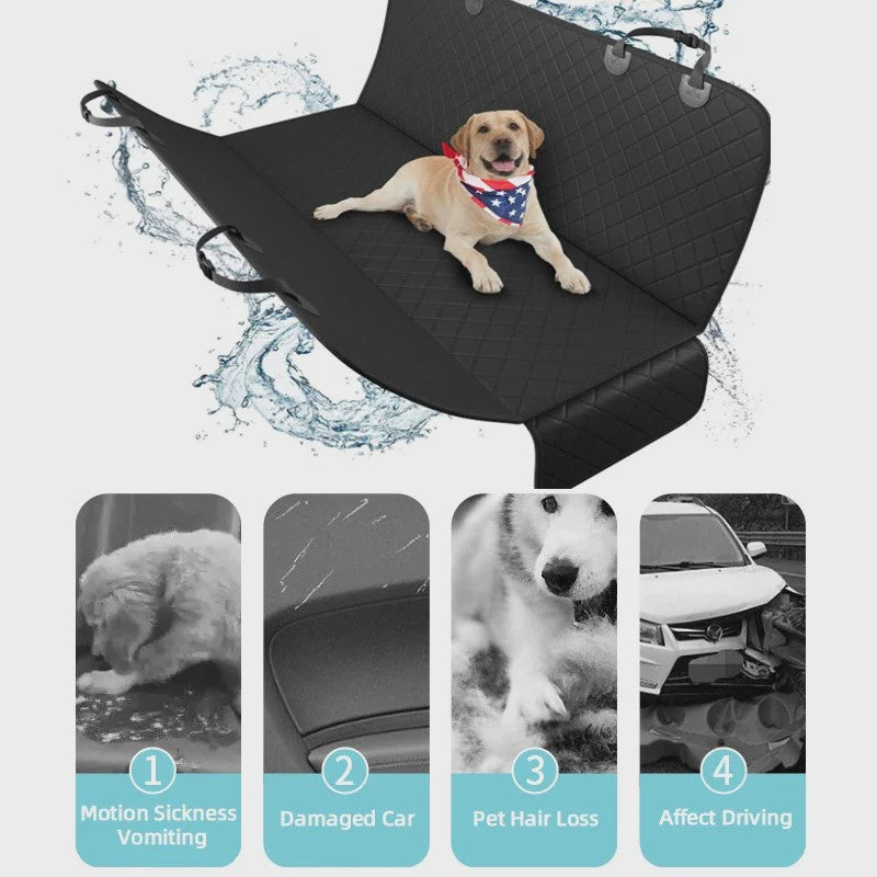 Waterdichte Hond Autostoelhoes - Beschermhoes Achterbank & Hondenmat