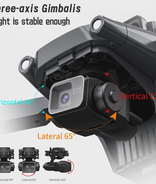 L600 Pro MAX Drone: 8K Camera, 3-Assige Gimbal, GPS & 360° Obstakelvermijding