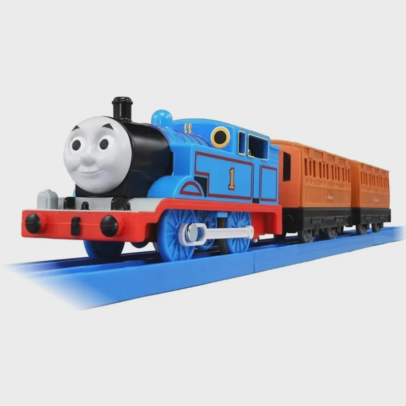 Takara Tomy Tomica TS-01 Thomas Elektrische Trein Speelgoed met Rijtuigen