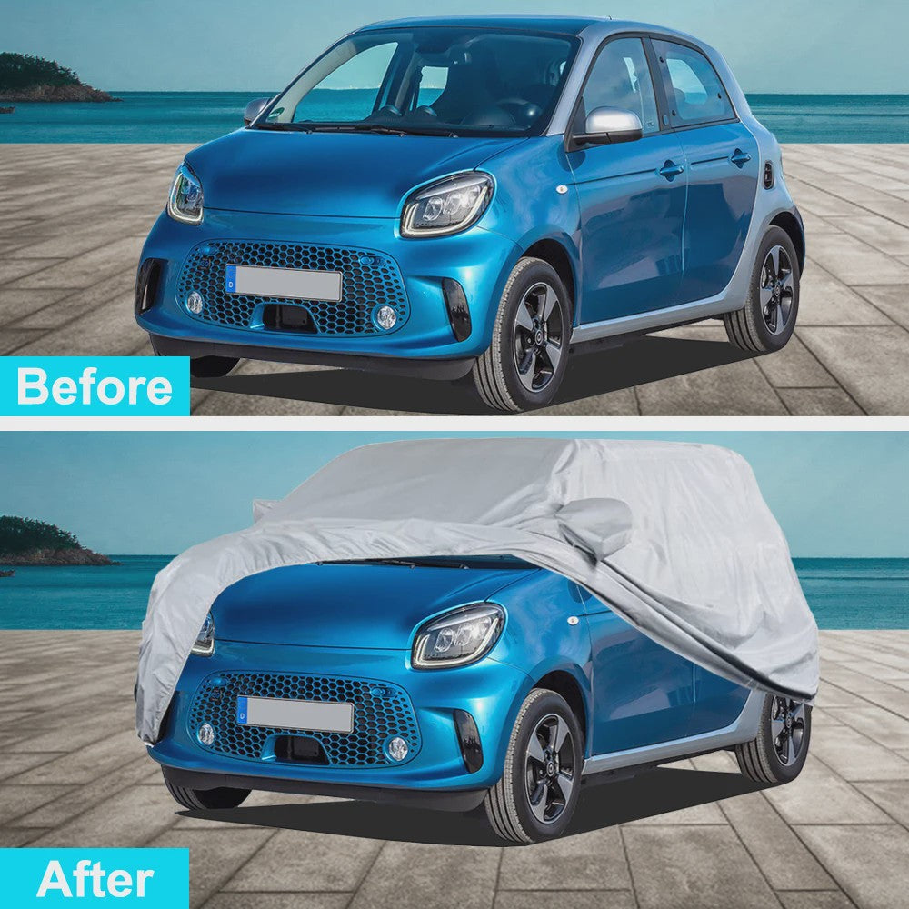 Waterdichte Autohoes voor Mercedes-Benz SMART Twee-Deurs - UV, Wind, Regen & Stof Bescherming