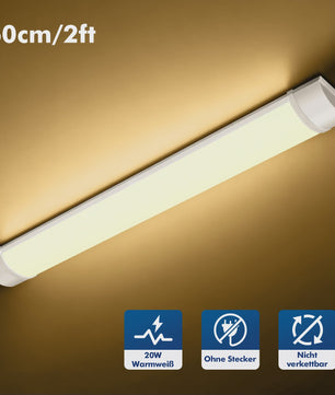 LED TL Buis Armatuur - 60cm, 90cm, 120cm - Werkplaats, Garage, Kantoor